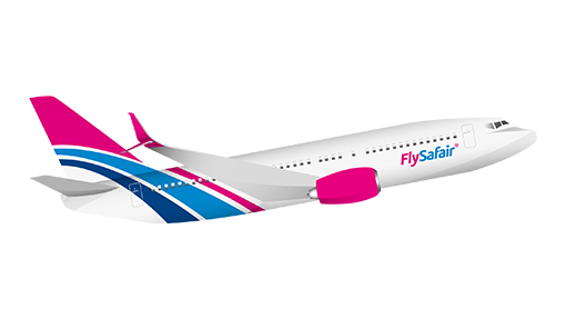 A FlaySafair plane